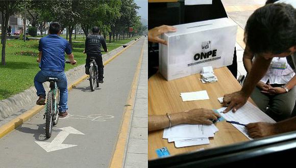 Elecciones 2016: Promueven ir en bicicleta a los centros de votación