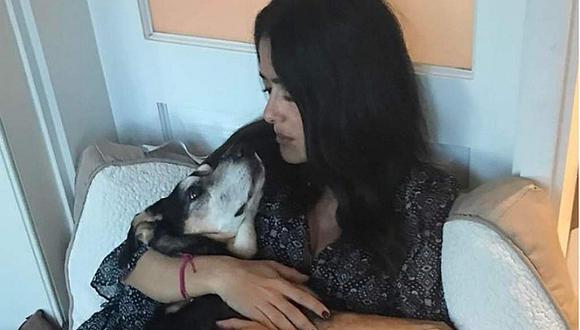 Salma Hayek: Mascota muere a los 18 años