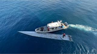 Intervienen a un submarino cargado con 2643 kilogramos de clorhidrato de cocaína