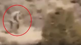 ​YouTube: ¿'Extraterrestre' es grabado en desierto de Portugal? [VIDEO]