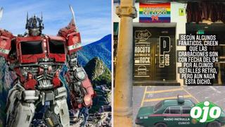 ¡Alerta de spoiller!, Cibernautas en Cusco revelan algunos secretos de “Transformers en Machu Picchu”