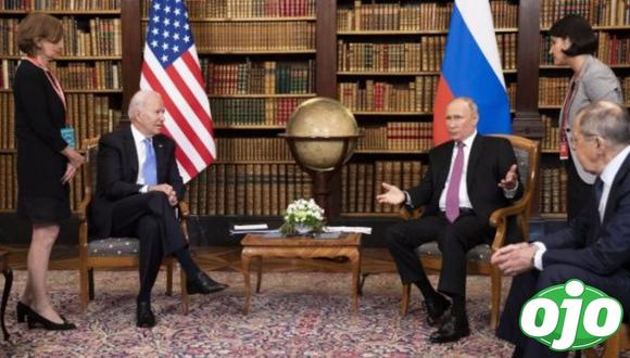 Biden advierte a Putin. Foto: (EFE).