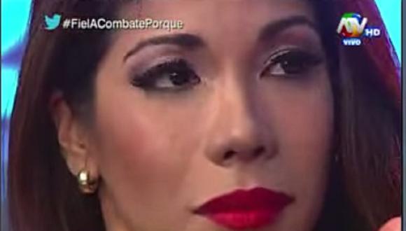 Combate: ¿Por qué Karen Dejo lloró en vivo? [VIDEO]