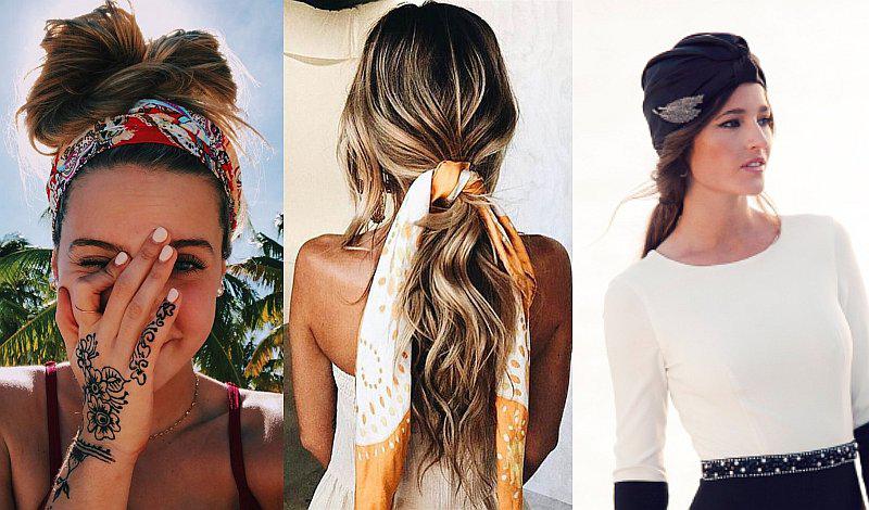 6 formas de realzar tu peinado con una pañoleta