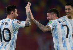 De Paul sobre Lionel Messi: “Pegamos ‘buena onda’ desde el primer momento”
