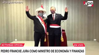 Pedro Francke y Aníbal Torres juramentaron como ministros de Economía y Justicia