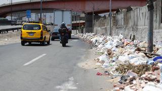 Vía de acceso a San Juan de Lurigancho está llena de basura y desmonte