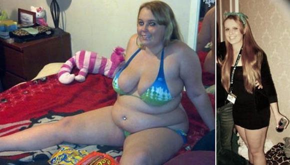 Mujer deja de lado su delgada figura y prefiere ser gorda