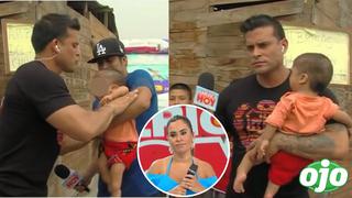 Christian Domínguez expone llanto inconsolable de bebé y Janet pide que se lo lleven: “Está sufriendo”