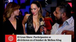 Melissa Klug bailó 'El Totó' a lo Yahaira Plasencia en el búnker [VIDEO] 