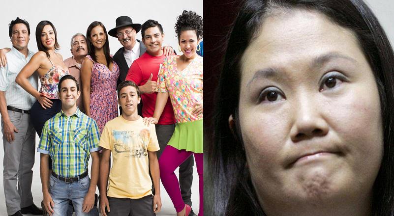 ​'Al fondo hay sitio' rechaza a Keiko Fujimori con esta imagen 