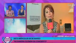 Alejandra Guzmán se molesta con 'Peluchín' y abandona entrevista  