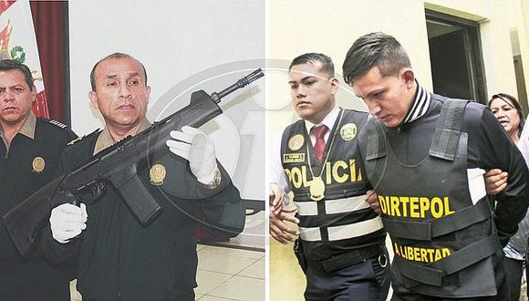 ‘Gringasho’ cae con metralleta con la que planeaba matar a cuatro miembros de grupo rival (FOTOS)