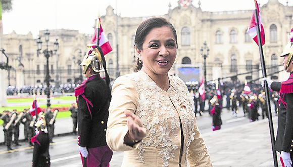 Marisol despacha en Palacio de Gobierno 
