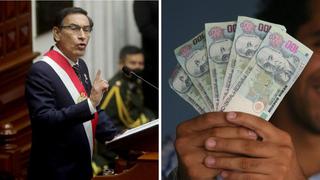 Martín Vizcarra anuncia segundo bono de 760 soles para familias que no recibieron subsidio 