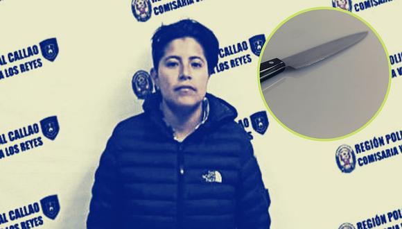 Mujer intentó matar a su exenamorada con un cuchillo de cocina en el Callao 