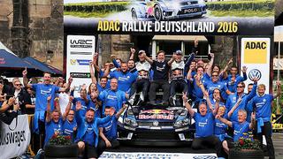 WRC: Sebastien Ogier vence en Alemania y se acerca a su cuarto título