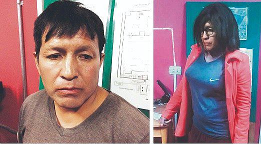 Reo se viste de mujer para escapar, pero fue capturado haciendo cola apunto de salir