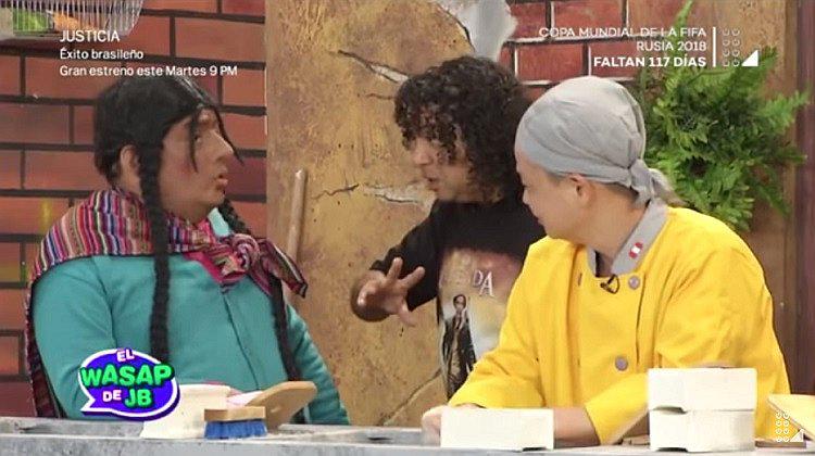 ​La paisana Jacinta grabó divertido sketch con dueños del chifa Asia (VÍDEO)