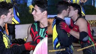 Facundo González le da un beso a Patricio Parodi en pleno programa (VÍDEO)