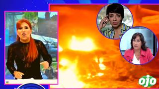 Magaly Medina llama ‘descerebrada’ a Tatiana Astengo y ‘bruta’ a Dina Boluarte tras masacre en el Vraem 