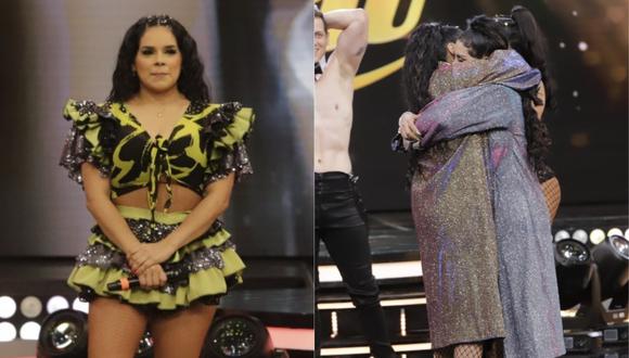 Giuliana Rengifo se conmueve hasta las lágrimas tras ser eliminada de "El Gran Show". (Foto: GV Producciones)