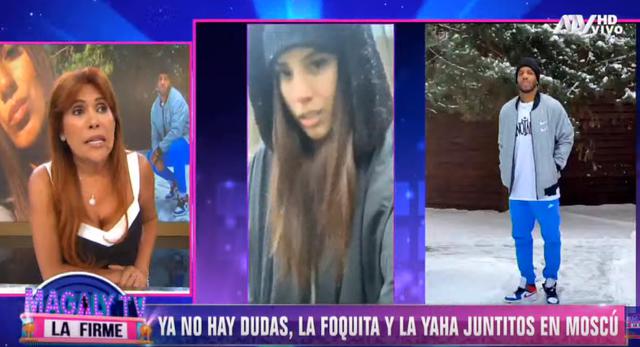 Magaly Medina indicó que Yahaira Plasencia y Jefferson Farfán se encontrarían juntos en Rusia. (Foto: ATV)