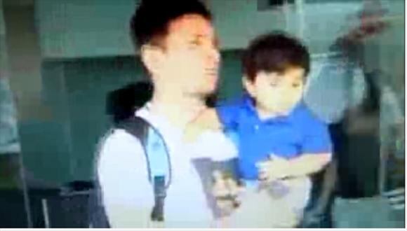 Denuncian que Lionel Messi no cuida bien de su hijo [VIDEO] 