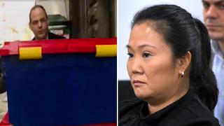 Caso Keiko Fujimori: Mark Vito apareció en la Fiscalía con documentos en contenedores 