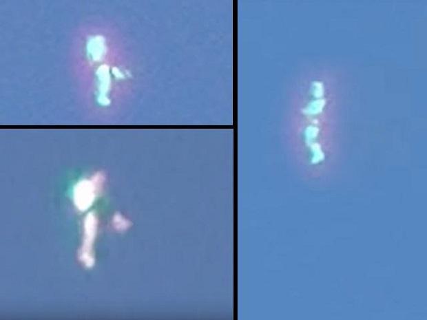 ​Youtube: Humanoide en el cielo deja atónitos a todos en Los Ángeles