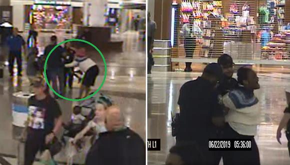 Mujer intenta secuestrar a niño de 6 años frente a sus padres en pleno aeropuerto│VIDEO