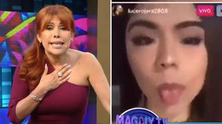 Magaly Medina llama “descarada” a Lucero Jara: “vulgar, sin ningún tipo de modales”│VIDEO