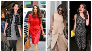 Amal Clooney, una mujer que destila elegancia por donde vaya