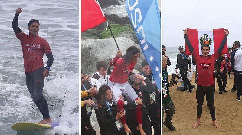 Surf peruano hizo jornada histórica en los Juegos Panamericanos Lima 2019
