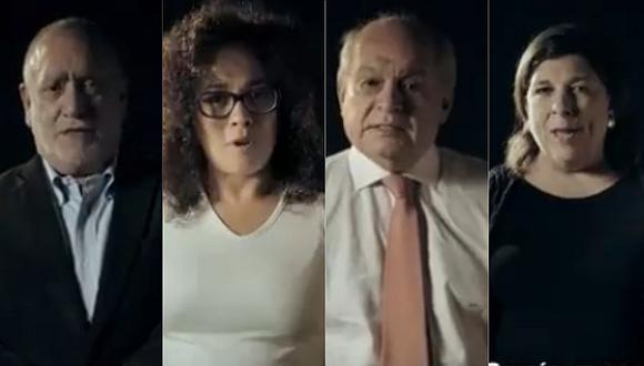 Alan García: personajes participan en campaña para que Uruguay no otorgue asilo (VIDEO)