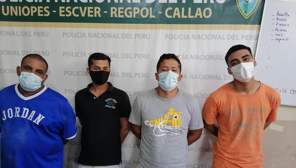 Detenidos fueron llevados a la sede de Alipio Ponce