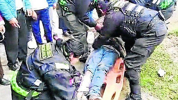 Huancayo: intentó escapar de su casa para beber alcohol pero cae desde el tercer piso