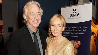 J.K. Rowling devastada por la muerte de Alan Rickman 