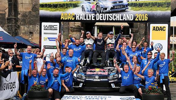 WRC: Sebastien Ogier vence en Alemania y se acerca a su cuarto título