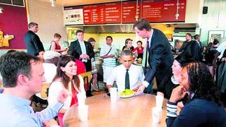 Obama y su "burrito"