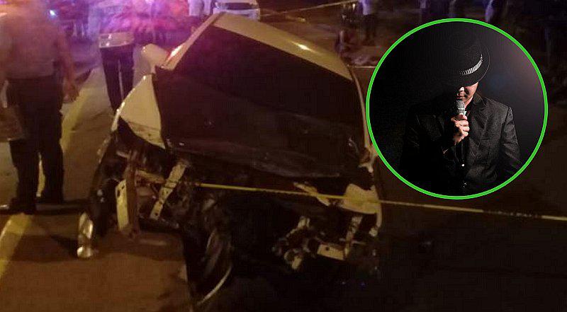 Conocido vocalista de banda musical muere en accidente vial (FOTOS)
