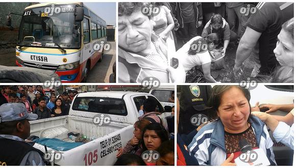 ¡Lamentable! Escolar muere por correteo de buses en Independencia (VIDEO)