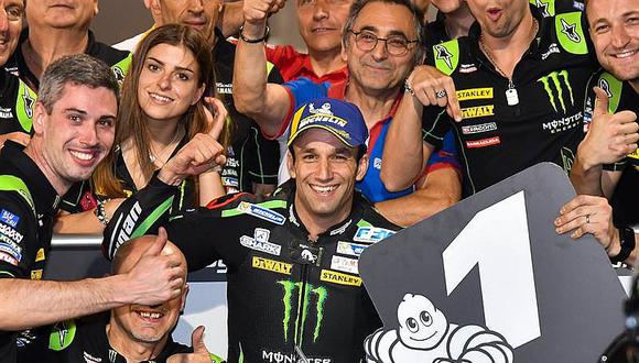 MotoGP: Johann Zarco sale primero en Catar y Valentino Rossi es octavo