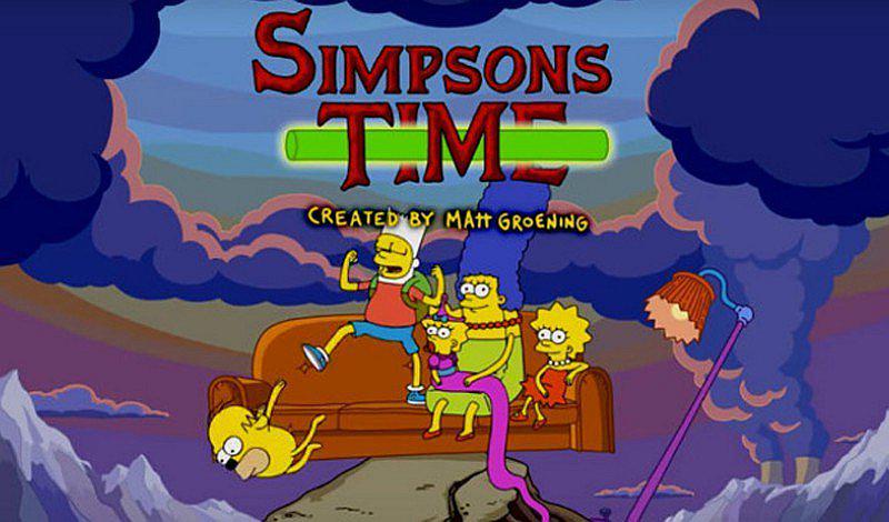 Mira a 'Los simpson' al estilo de 'Hora de aventura' y ¡5 intros de película! [VIDEOS]