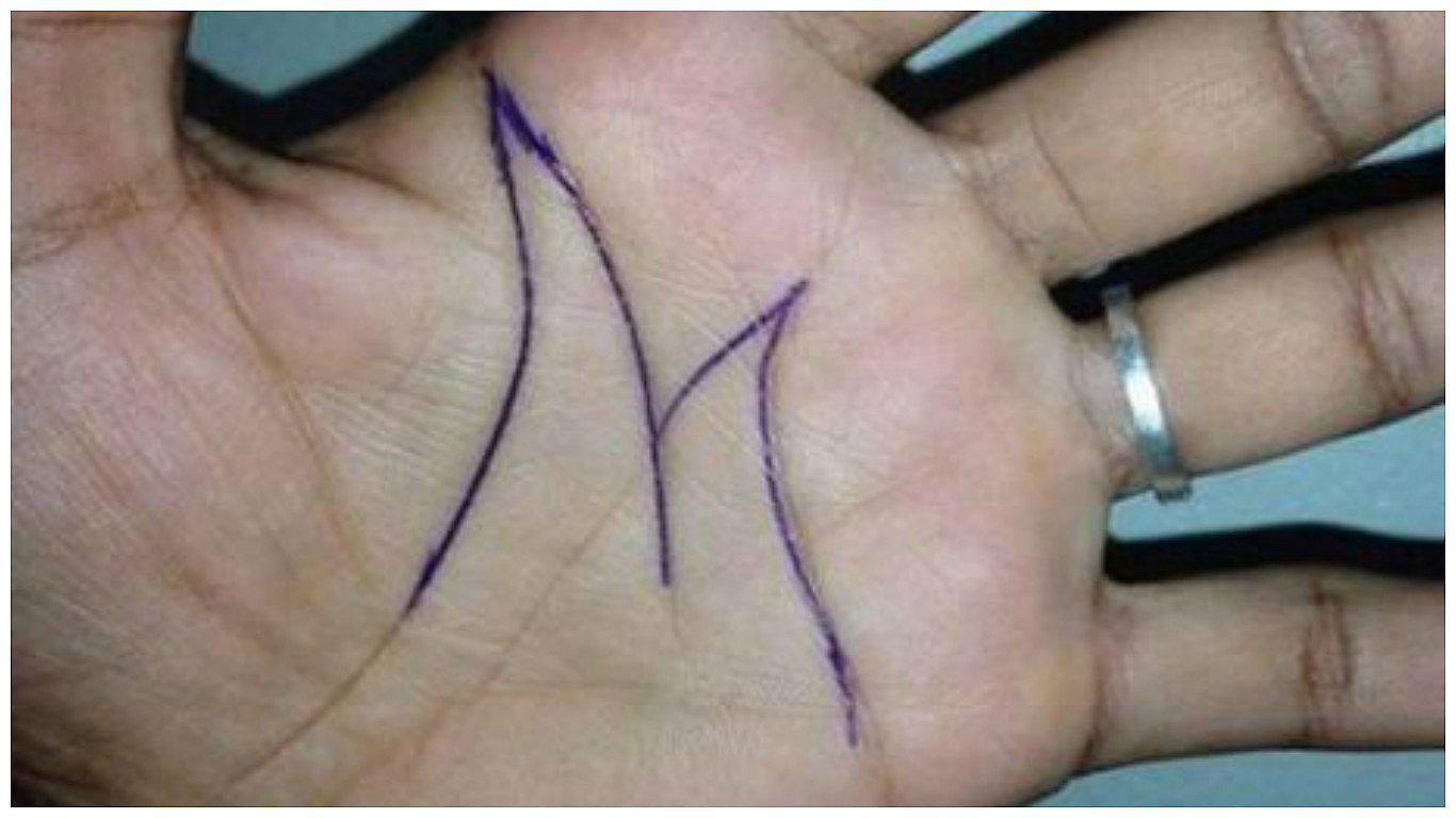 ​¿Qué significa si las líneas de tu mano forma la letra M?