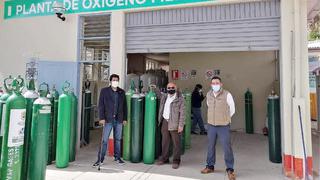 Diresa Huancavelica entregó 42 balones de oxígeno para pacientes COVID-19 de Huaytará