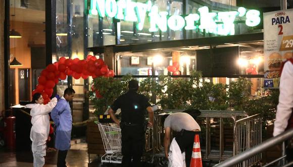 Sicarios desataron balacera dentro de pollería en Mall Santa Anita. Foto: GEC