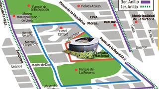 Perú-Paraguay: Recomendaciones para ir al Estadio Nacional