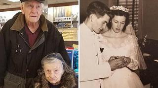 Tierna propuesta de matrimonio de abuelito a su esposa 63 años después de haberse casado (VIDEO)