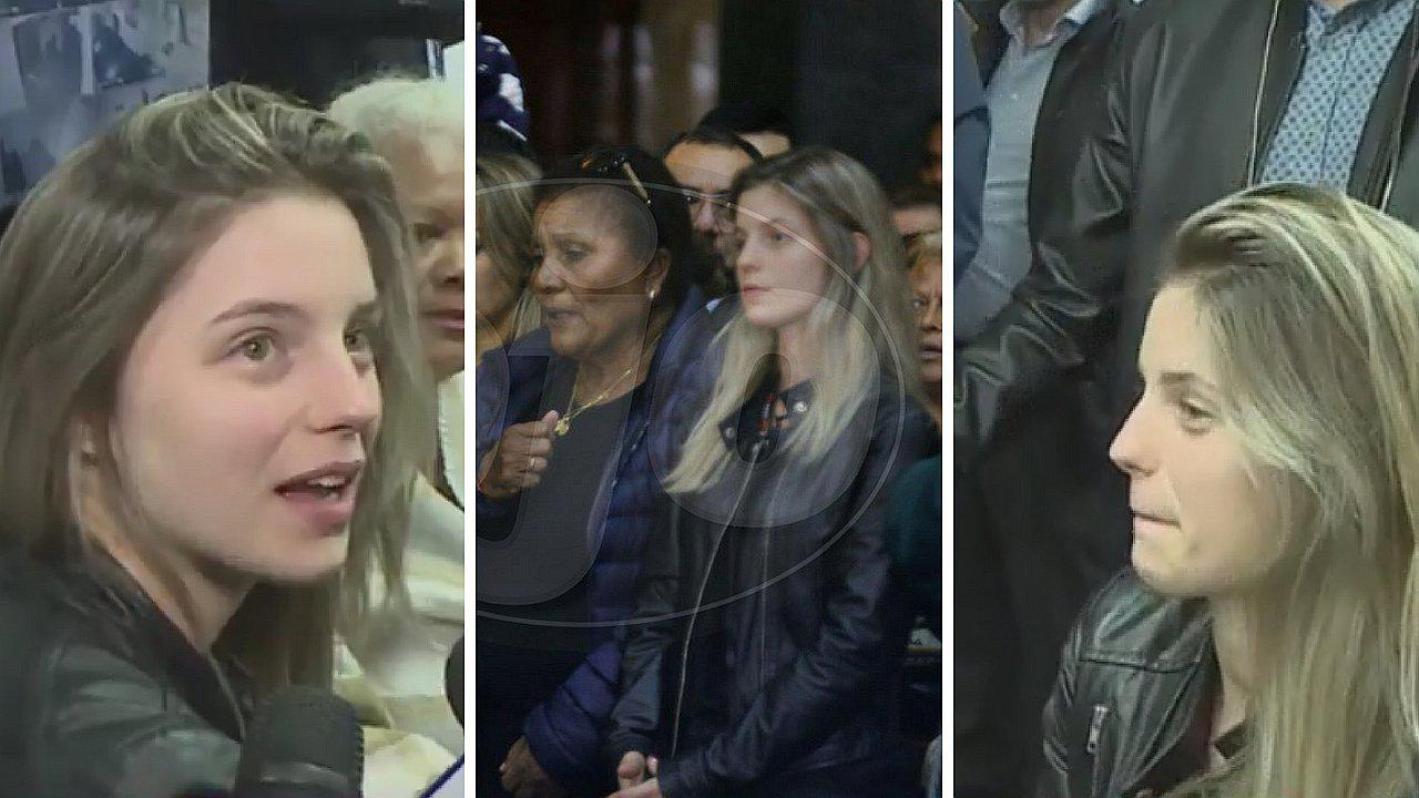 Thaisa Leal se siente peruana tras acudir a misa por Paolo Guerrero (FOTOS)